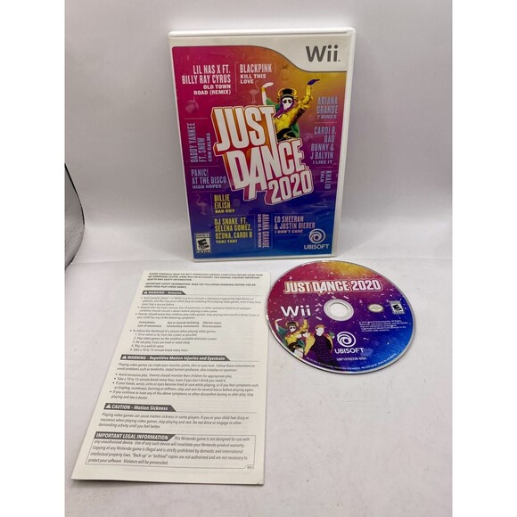 Just Dance 2020 (Nintendo Wii 2019) Complete Tested Working